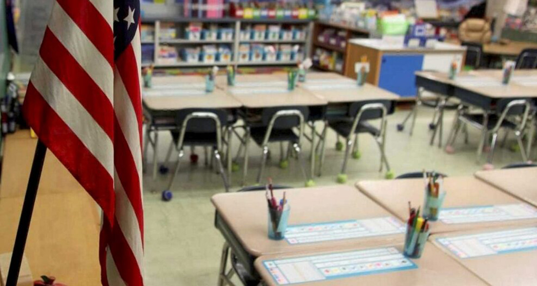 Teacher removes U.S. flag from classroom, makes kids pledge allegiance to pride flag