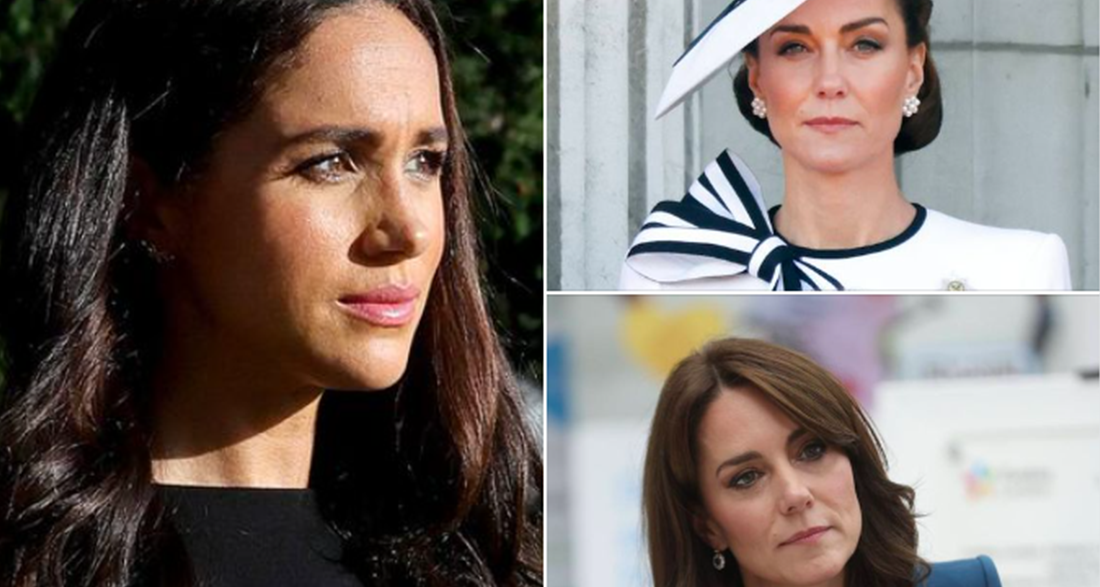 Meghan Markle accused of stealing the spotlight from Kate Middleton as the princess made her royal comeback