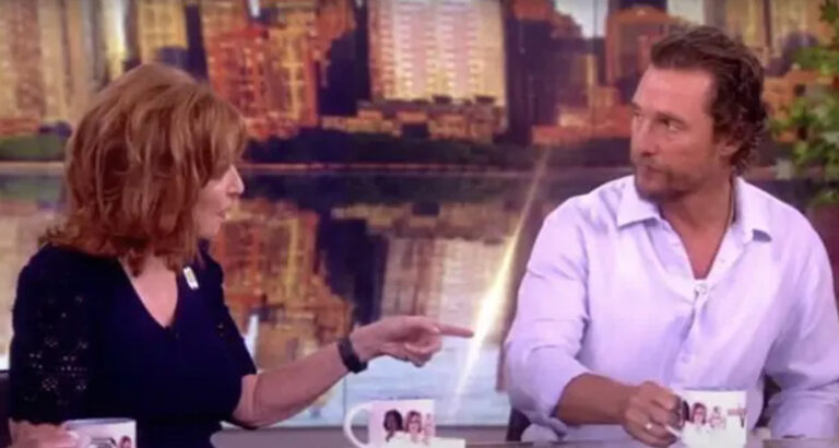 Matthew McConaughey’s Legendary Shutdown of Joy Behar