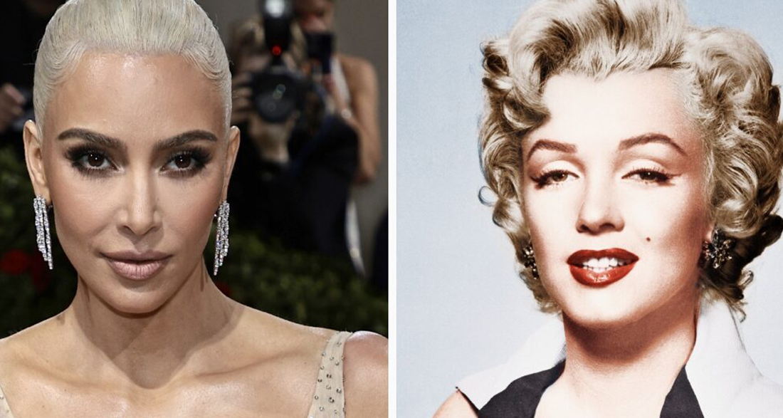 Kim Kardashian compared to Marilyn Monroe in raunchy outfit