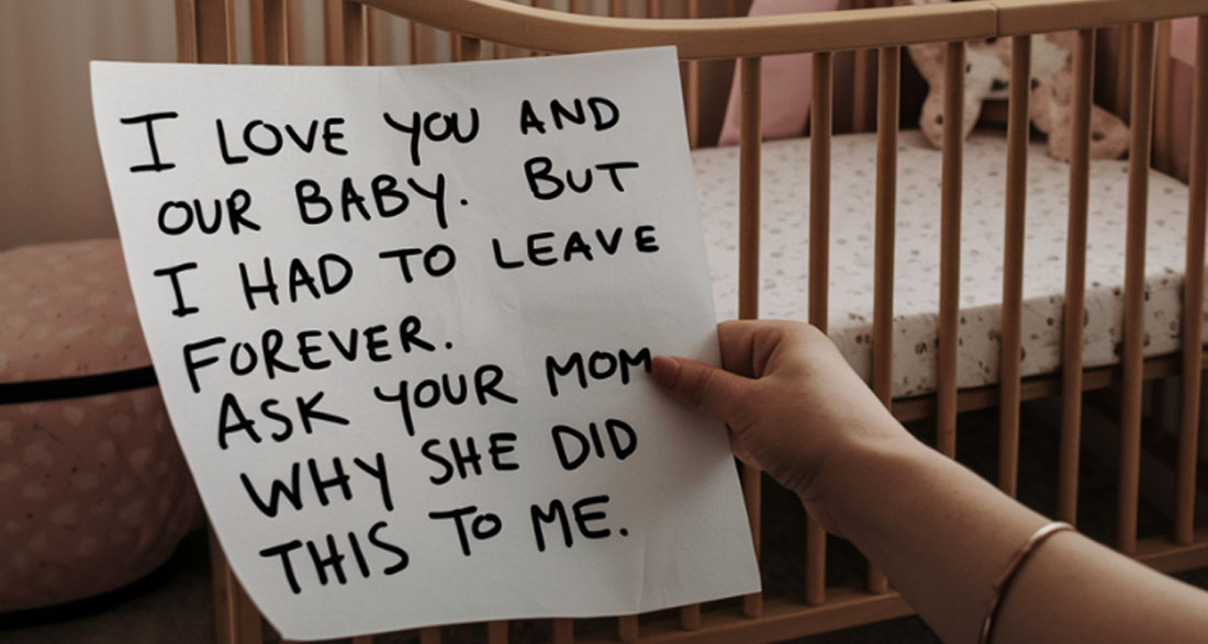 My Husband Missed the Birth of Our First Child — After Discharge, I Returned to an Empty House and a Creepy Note in the Crib