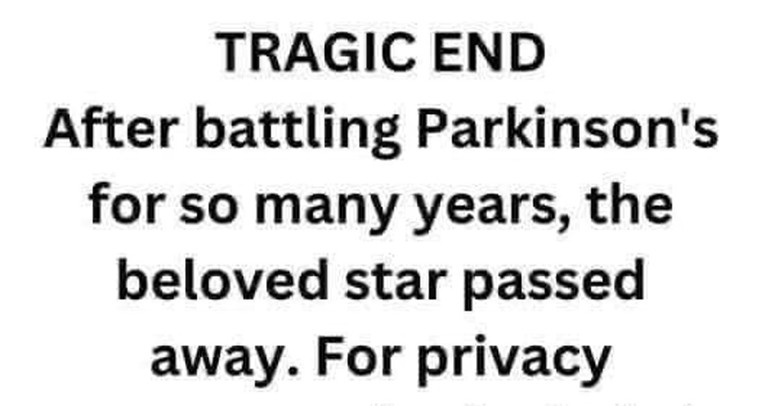 What a huge loss, we had to say goodbye to a legendary actor