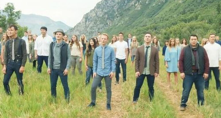 Group Of Men Gather In The Mountains To Sing ‘You Raise Me Up’ Will Give You Chills