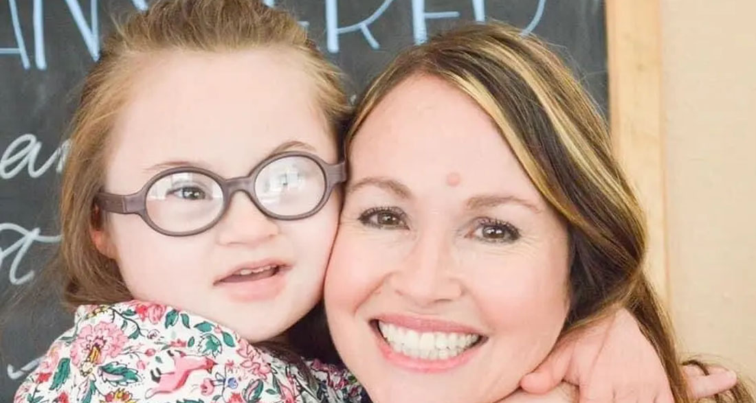 When Courtney was pregnant, her doctor told her she would give birth to a baby with Down syndrome. Then, he strongly advised her to terminate the pregnancy. Two years after she gave birth to Emersyn, she wrote that doctor a letter.