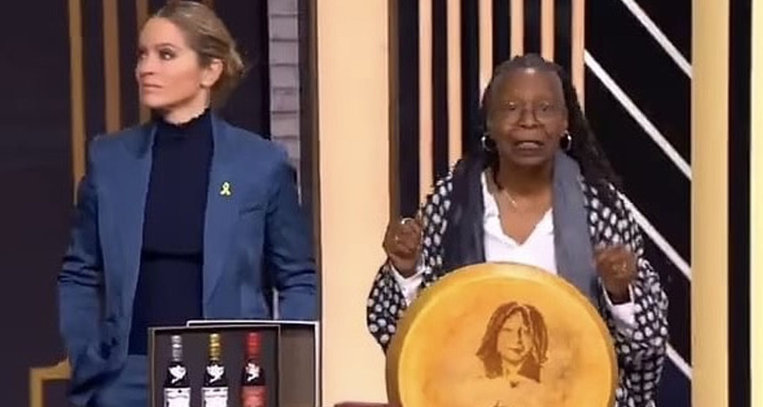 The View’s Sara Haines walks off after Whoopi Goldberg’s X-rated confession