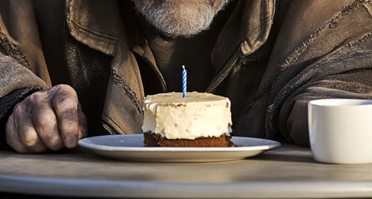 Homeless Man Asked Me to Buy Him Coffee on His Birthday — Hours Later, He Sat Next to Me in First Class