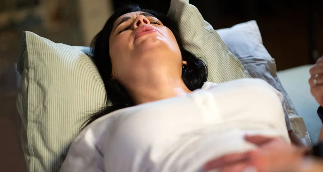 My MIL Insisted on Being Present for My Home Birth — But Then She Slipped Out of the Room, and I Heard Strange Voices Outside