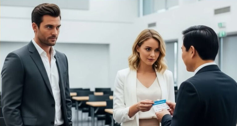 A Shy Receptionist Corrected a Name Tag at a Conference—Unaware, the CEO Was Watching