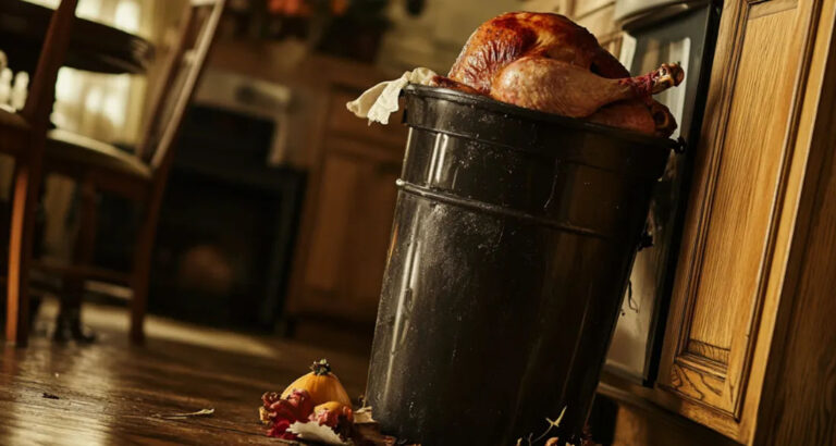 My Husband Grabbed the Thanksgiving Turkey and Threw It in the Trash – When He Explained Why, Everyone Was Shocked