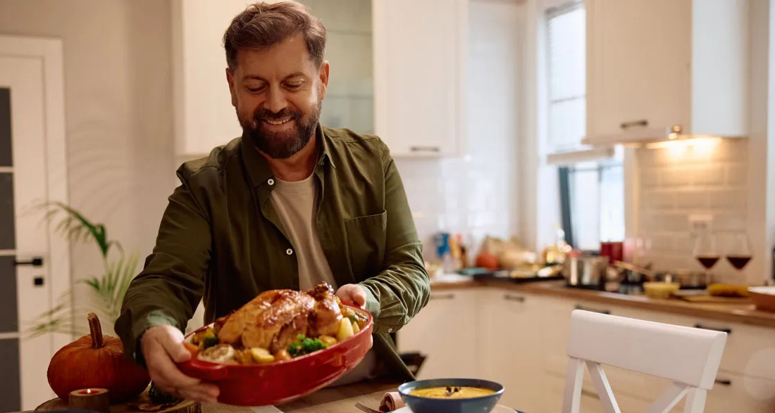 My Husband Took the Day Off to Cook Thanksgiving Dinner – but What I Saw on Our Kitchen Camera Ruined Everything