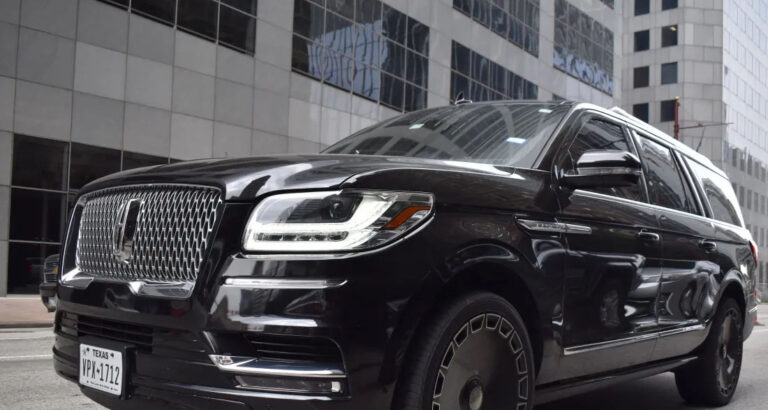 Poor Boy Helped Older Blind Lady Get Home – Next Morning, Black SUVs Pulled up to His Family’s Trailer