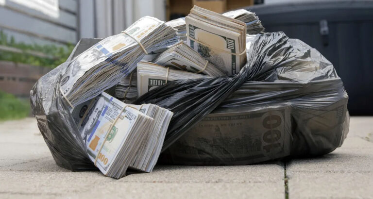 Poor Woman Found $50,000 on Her Doorstep, but the Truth Made Her Burn Every Dollar – Story of the Day