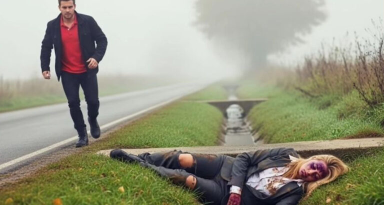 Poor single dad finds beaten paralyzed woman on road side—shocked to learn who she is ….