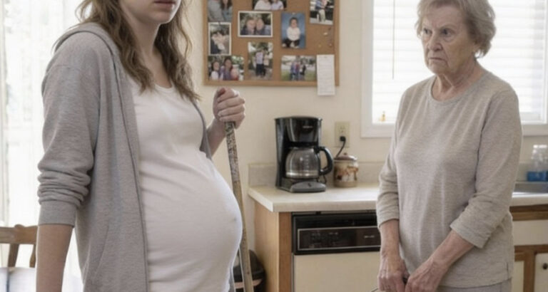 Eight months pregnant, I was cleaning when I brushed past my mother-in-law. She cursed me, slapped me, and dumped filthy mop water. I slipped, fell, my water broke—the instant I knew everything would change.