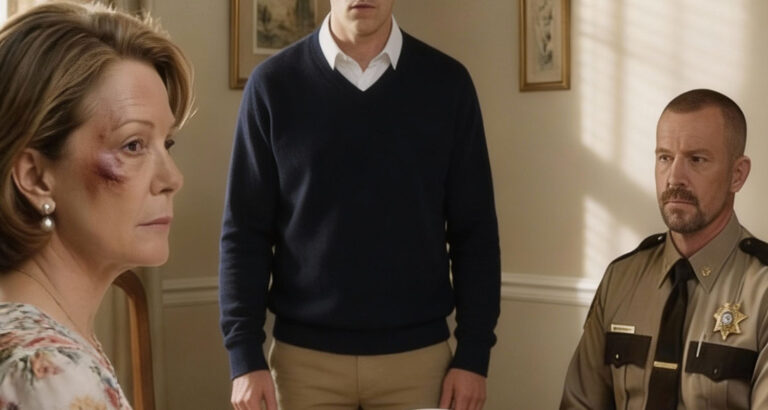 My son h.it me last night and I stayed quiet. This morning, I laid out my lace tablecloth, baked a full Southern breakfast, and then set the good china like it was Christmas.