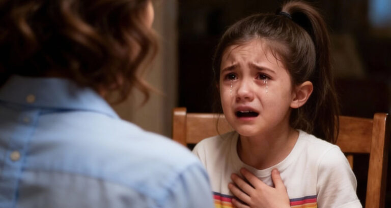 My husband’s five-year-old daughter had barely eaten since moving in with us. “I’m sorry, Mom… I’m not hungry,” she would repeat to me night after night.